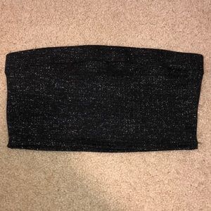 Sparkly tube top